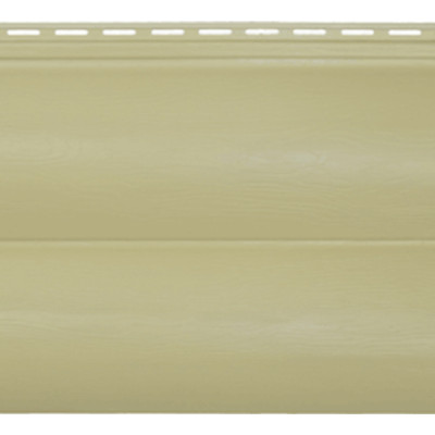 Сайдинг BlockHouse Slim бежевий двопереломний, 3660х230x1,1 мм